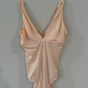 Peach Aerie Bodysuit Soft Medium
